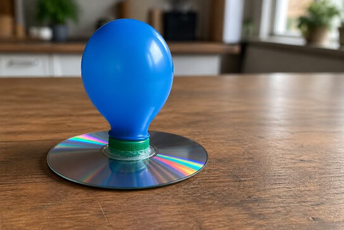 Maak zelf een hovercraft van een cd