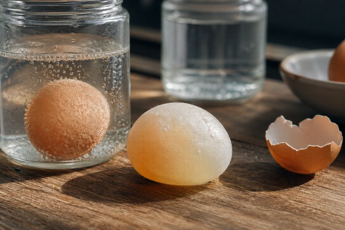 Kun je een ei laten stuiteren?