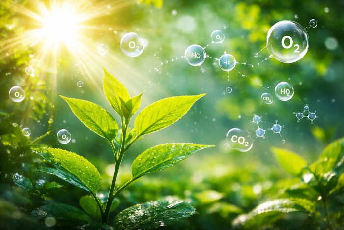 <h1>Wat is fotosynthese?</h1>

<p>Fotosynthese is een proces dat je misschien nog kent uit de biologieles, maar het speelt elke dag een rol om je heen. Planten, bomen en algen gebruiken dit proces om licht om te zetten in energie. Zonder dat je het direct ziet, gebeurt er van alles in bladeren terwijl ze in het zonlicht staan. Het is een natuurlijk systeem dat ervoor zorgt dat planten kunnen groeien en dat er zuurstof vrijkomt, iets waar jij en andere levende wezens van afhankelijk zijn.</p>

