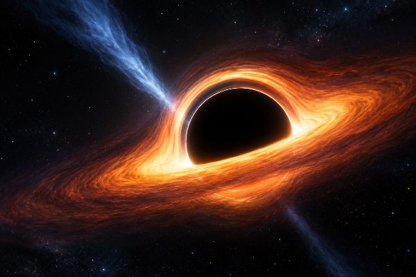 <h1>Hoe ontstaat een zwart gat?</h1>

<p>Stel je voor: een ster die vele malen zwaarder is dan onze zon raakt aan het einde van zijn leven. De kern wordt zo zwaar dat zelfs atomen er niet meer tegen kunnen. De zwaartekracht wint het uiteindelijk van alle druk, en er ontstaat een zwart gat. Maar hoe ontstaat een zwart gat precies, en waarom blijven sterrenkundigen dit onderwerp steeds opnieuw onderzoeken?</p>

<p>Een zwart gat is geen gat in de ruimte en ook geen soort kosmische stofzuiger. Het is een gebied waar de zwaartekracht zo sterk is dat niets kan ontsnappen, zelfs geen licht. Daardoor kunnen we een zwart gat niet direct zien. Toch weten we dat ze bestaan, omdat we de invloed ervan op sterren, gas en zelfs licht kunnen meten.</p>

